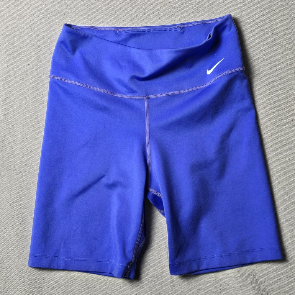 Nike Dri-FIT Women's‎ Blue Compression Shorts Size S Performance Activewear